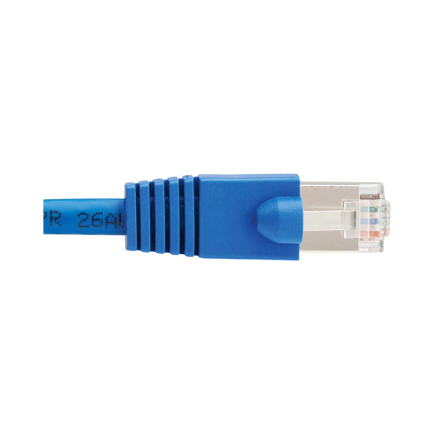 Tripp Lite Cat8 40G Snagless SSTP Ethernet Cable (RJ45 M/M), PoE, Blue, 7 ft. (2.1 m) — Being Shipped