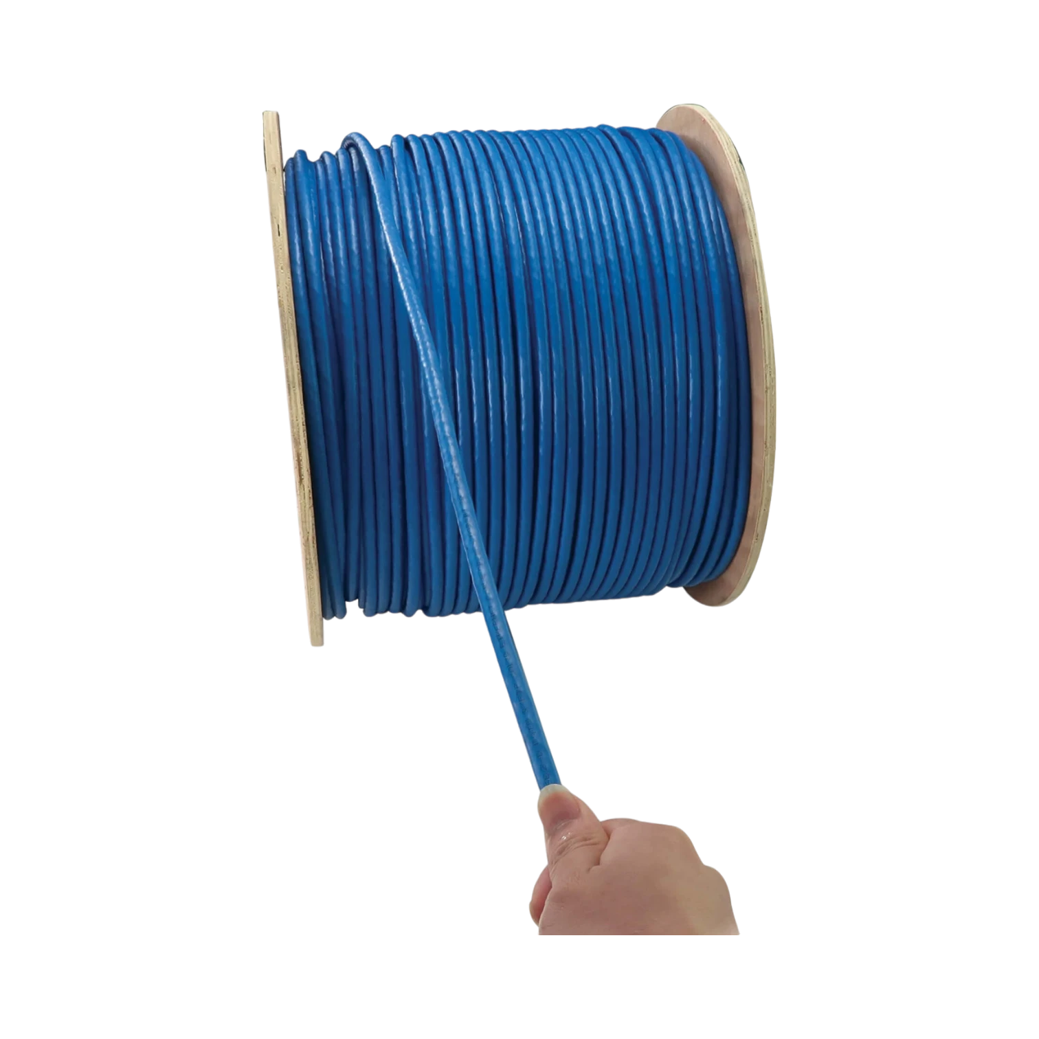 Tripp Lite Cat8 25G/40G Solid Core S/FTP Bulk Ethernet Cable, CMR Rated, Blue, 1000 ft. (305 m) — Being Shipped