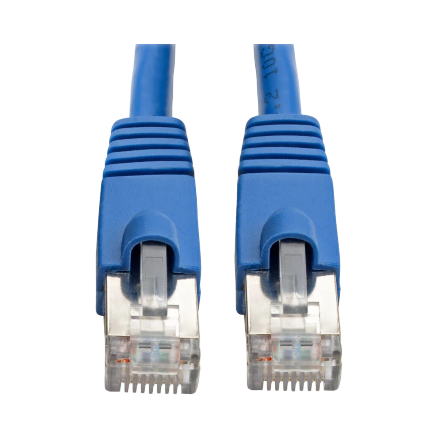 Tripp Lite Cat6a 10G Snagless Shielded STP Ethernet Cable (RJ45 M/M), PoE, Blue, 35 ft. (10.67 m) — Being Shipped