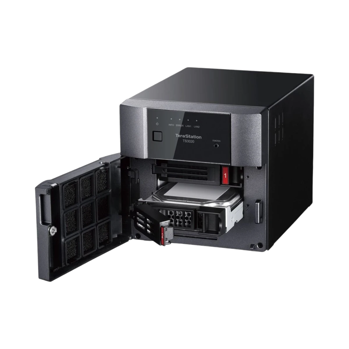 Buffalo TeraStation 3420 Partially Populated 8TB 4-Bay NAS Server (2 x 4TB) — Being Shipped