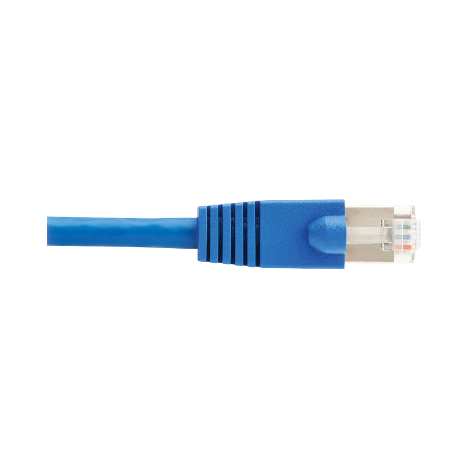 Tripp Lite Cat8 40G Snagless SSTP Ethernet Cable (RJ45 M/M), PoE, Blue, 15 ft. (4.6 m) — Being Shipped