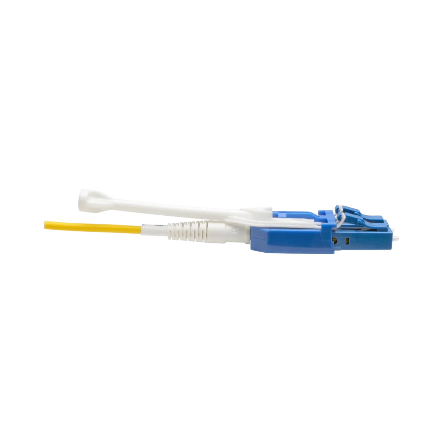 Tripp Lite MTP/MPO (APC) to 4xLC (UPC) Singlemode Breakout Patch Cable, 40/100 GbE, QSFP+ 40GBASE-PLR4, Plenum, Yellow, 1 m (3.3 ft.) — Being Shipped