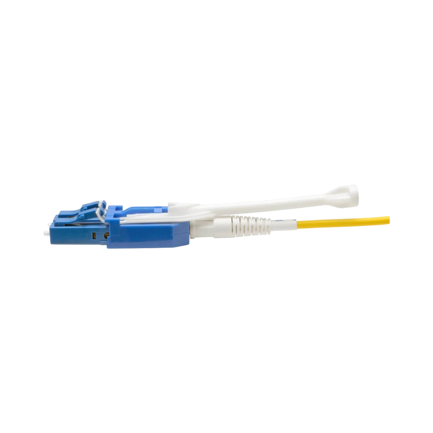 Tripp Lite MTP/MPO (APC) to 4xLC (UPC) Singlemode Breakout Patch Cable, 40/100 GbE, QSFP+ 40GBASE-PLR4, Plenum, Yellow, 1 m (3.3 ft.) — Being Shipped