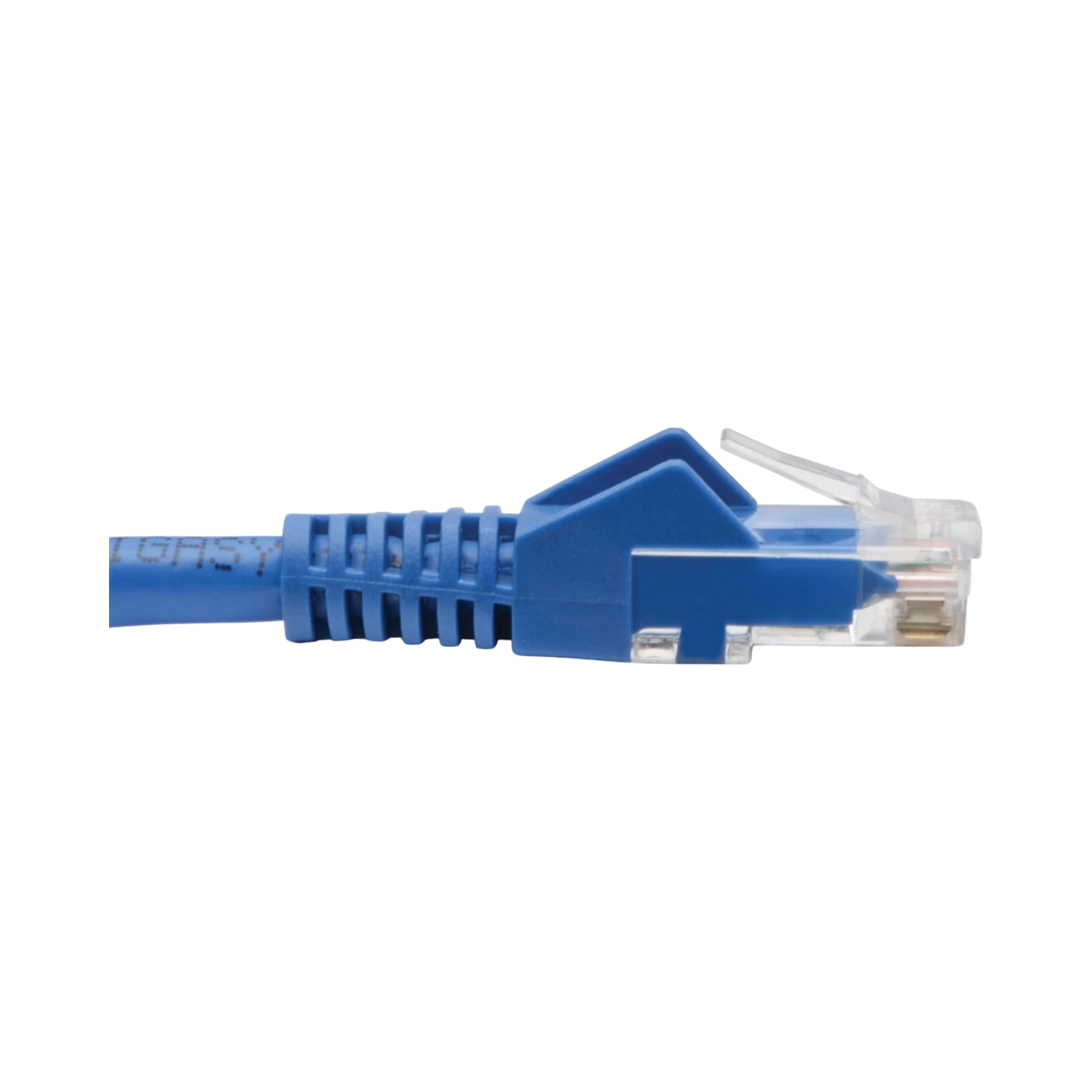 Tripp Lite M12 X-Code Cat6 1G UTP CMR-LP Ethernet Cable (M12 M/RJ45 M), IP68, PoE, Blue, 2 m (6.6 ft.), TAA — Being Shipped