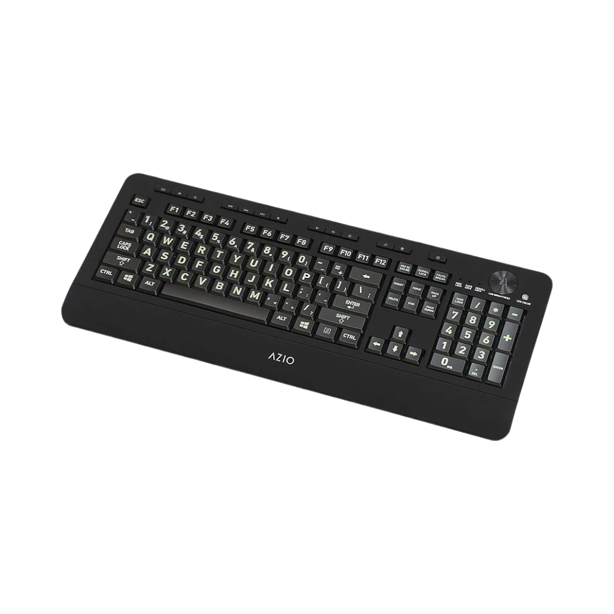 AZIO KB506 Vision Backlit USB Keyboard — Being Shipped