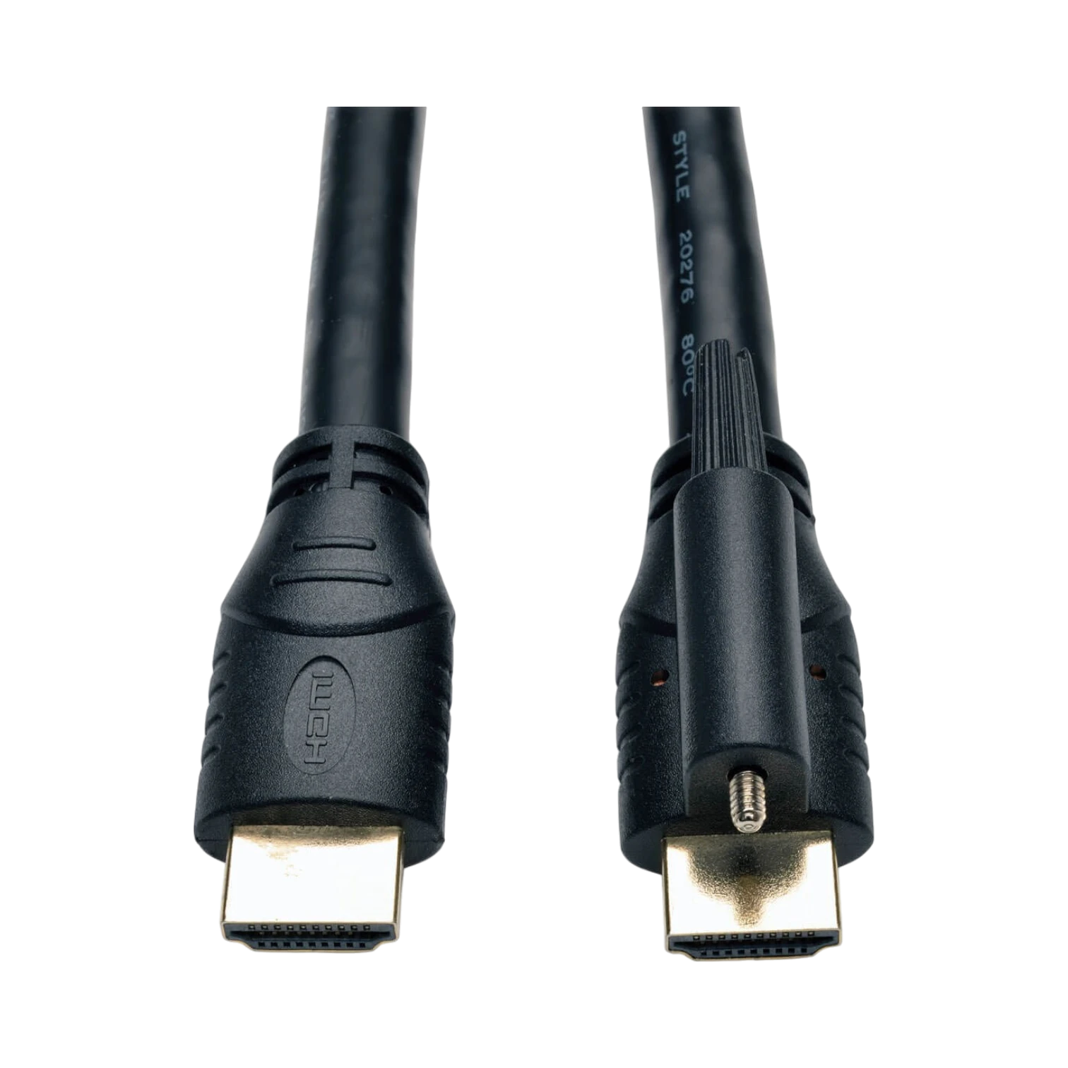 Tripp Lite High Speed HDMI Cable with Ethernet & Locking Connector, UHD 4K, 24AWG (M/M), 6 ft. (1.83 m) — Being Shipped