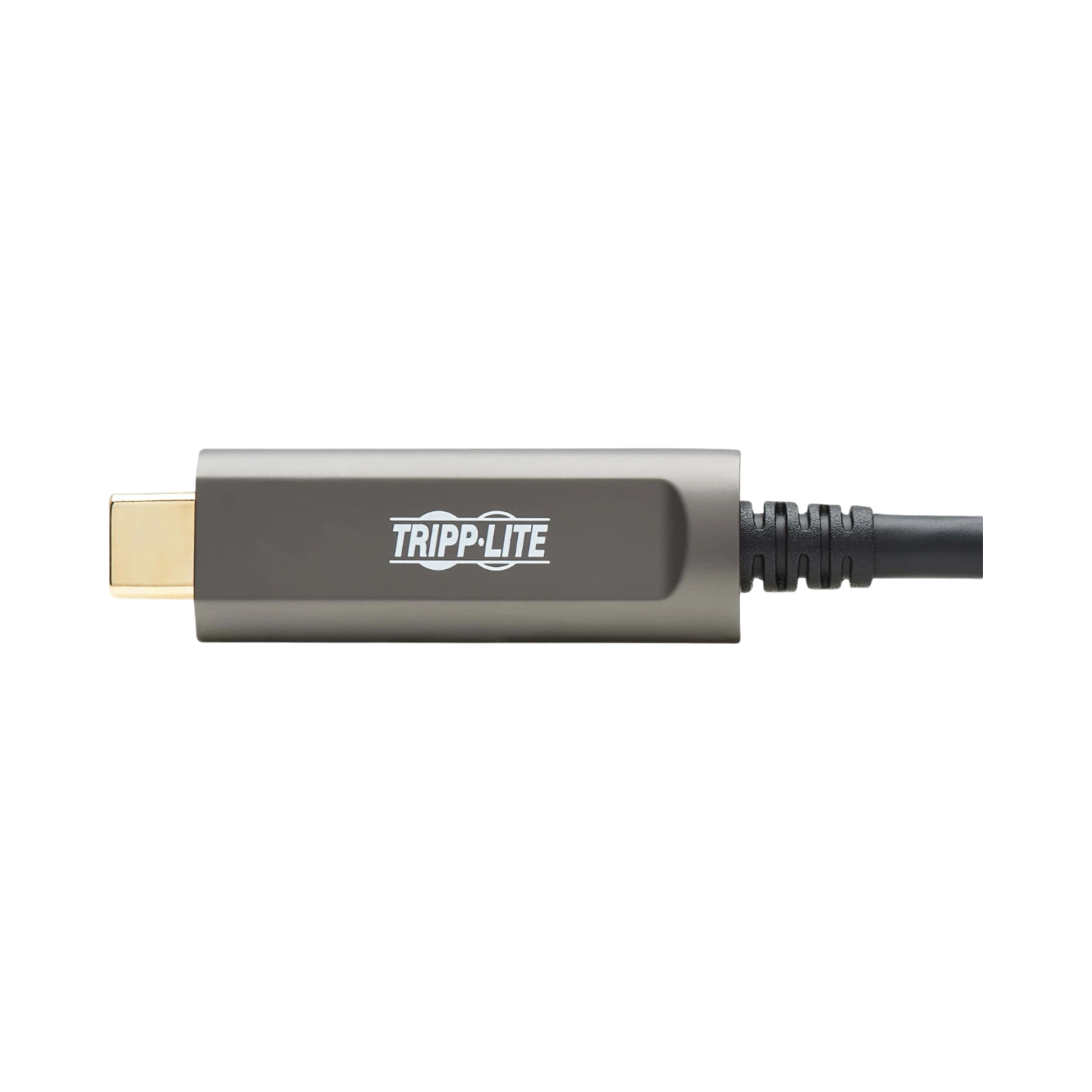 Tripp Lite USB-C AOC Cable (M/M), USB 3.2 Gen 2 (10 Gbps) Plenum-Rated Fiber Active Optical Cable, Data Only, Black, 20 m (66 ft.) — Being Shipped