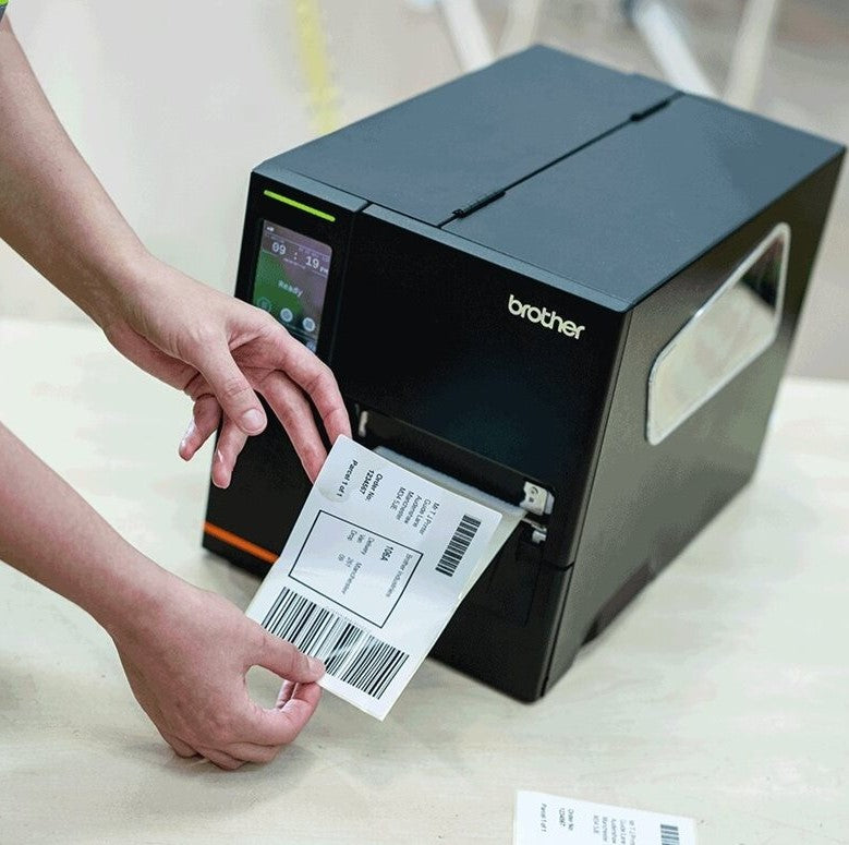 Brother TJ-4520TN Industrial Direct Thermal/Thermal Transfer Monochrome Printer — Being Shipped