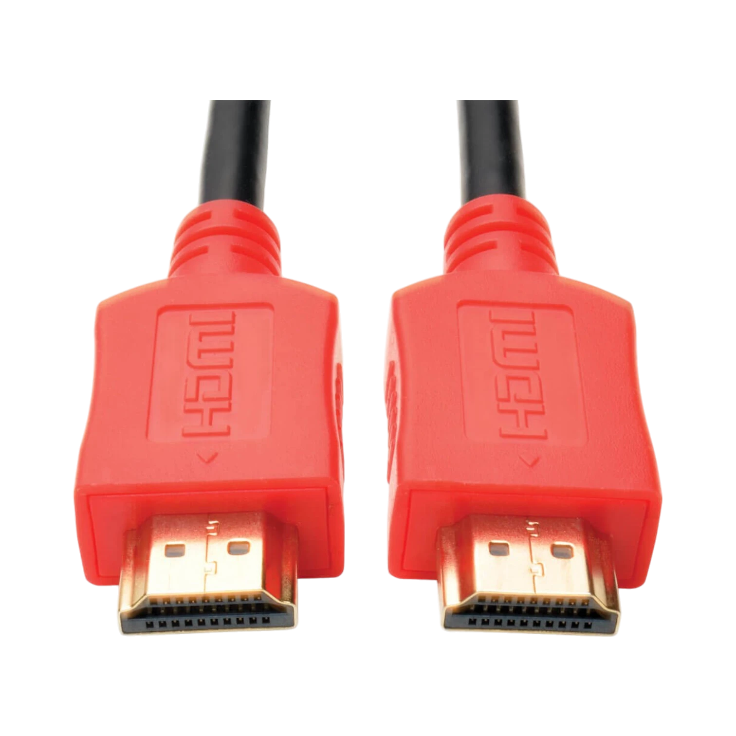 Tripp Lite High-Speed HDMI Cable, Digital Video with Audio, UHD 4K (M/M), Red, 10 ft. (3.05 m) — Being Shipped