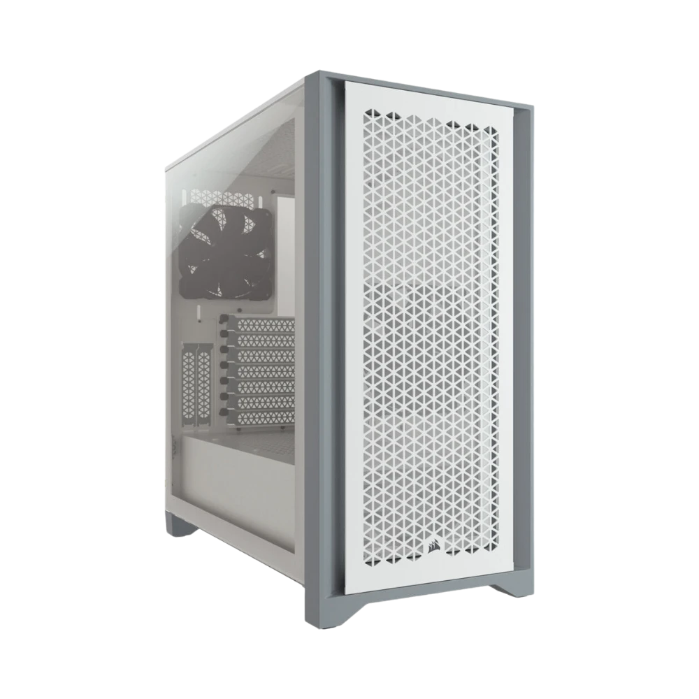 CORSAIR 4000D AIRFLOW Tempered Glass Mid-Tower ATX Desktop Case (White) — Being Shipped