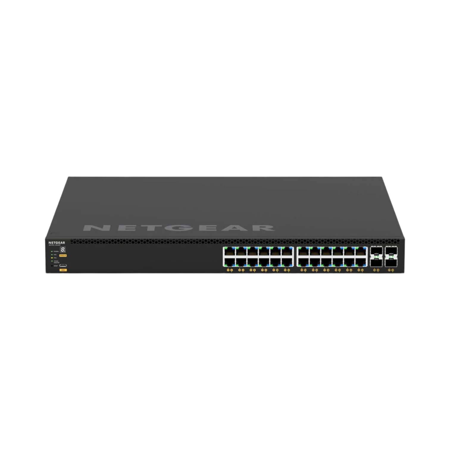 Netgear M4350-24G4XF 24-Port Gigabit PoE+ Compliant Managed AV Network Switch — Being Shipped