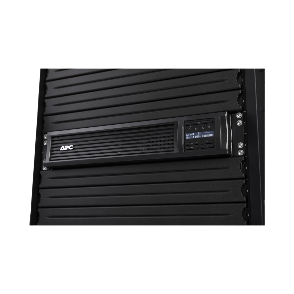 APC Smart-UPS, Line Interactive, 1500VA, Rackmount 2U, 230V, 4x IEC C13 outlets, SmartConnect Port+SmartSlot, AVR, LCD — Being Shipped