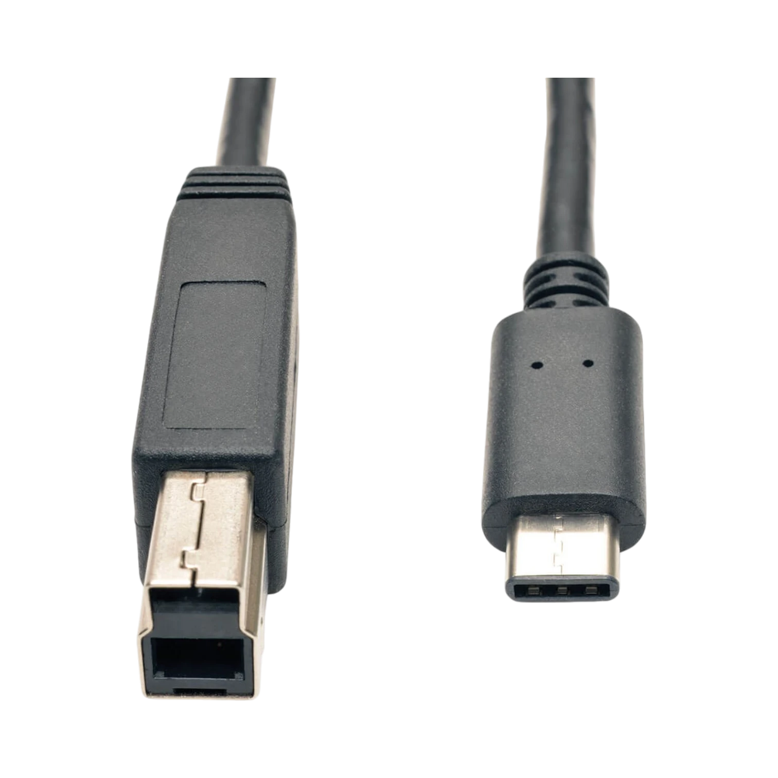 Tripp Lite USB-C to USB-B Cable (M/M), USB 3.2, Gen 2 (10 Gbps), Thunderbolt 3 Compatible, 3 ft. (0.91 m) — Being Shipped