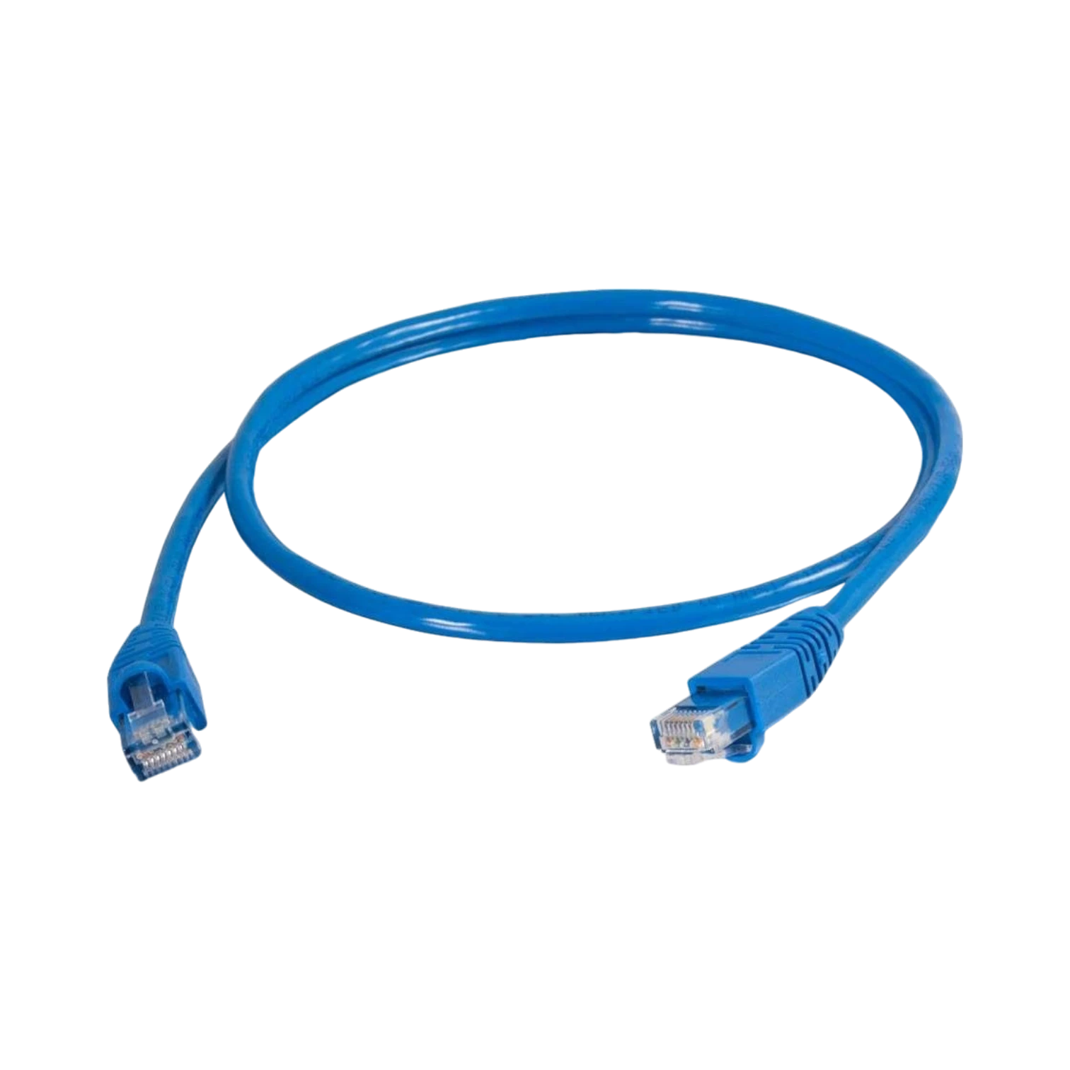 C2G 10ft (3m) Cat5e Snagless Unshielded (UTP) Ethernet Network Patch Cable (TAA Compliant), Blue — Being Shipped