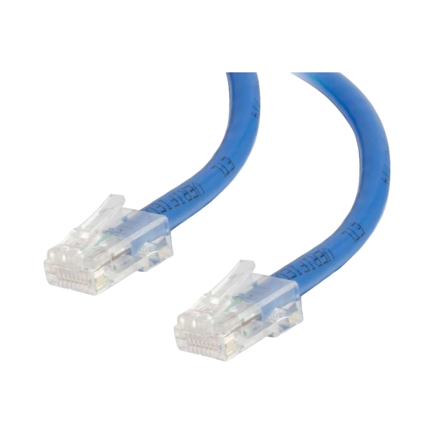 C2G 100ft (30.5m) Cat5e Non-Booted Unshielded (UTP) Ethernet Network Patch Cable, Blue — Being Shipped