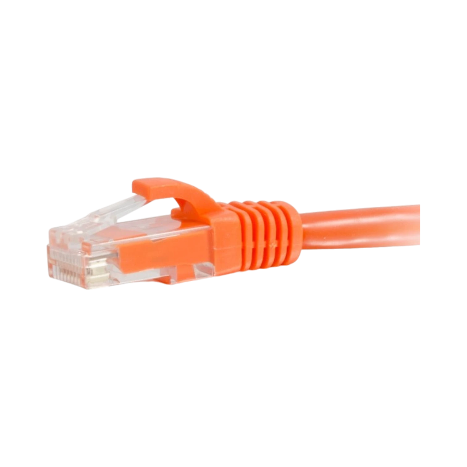 C2G 0.5ft (0.15m) Cat6a Snagless Unshielded (UTP) Ethernet Network Patch Cable, Orange — Being Shipped