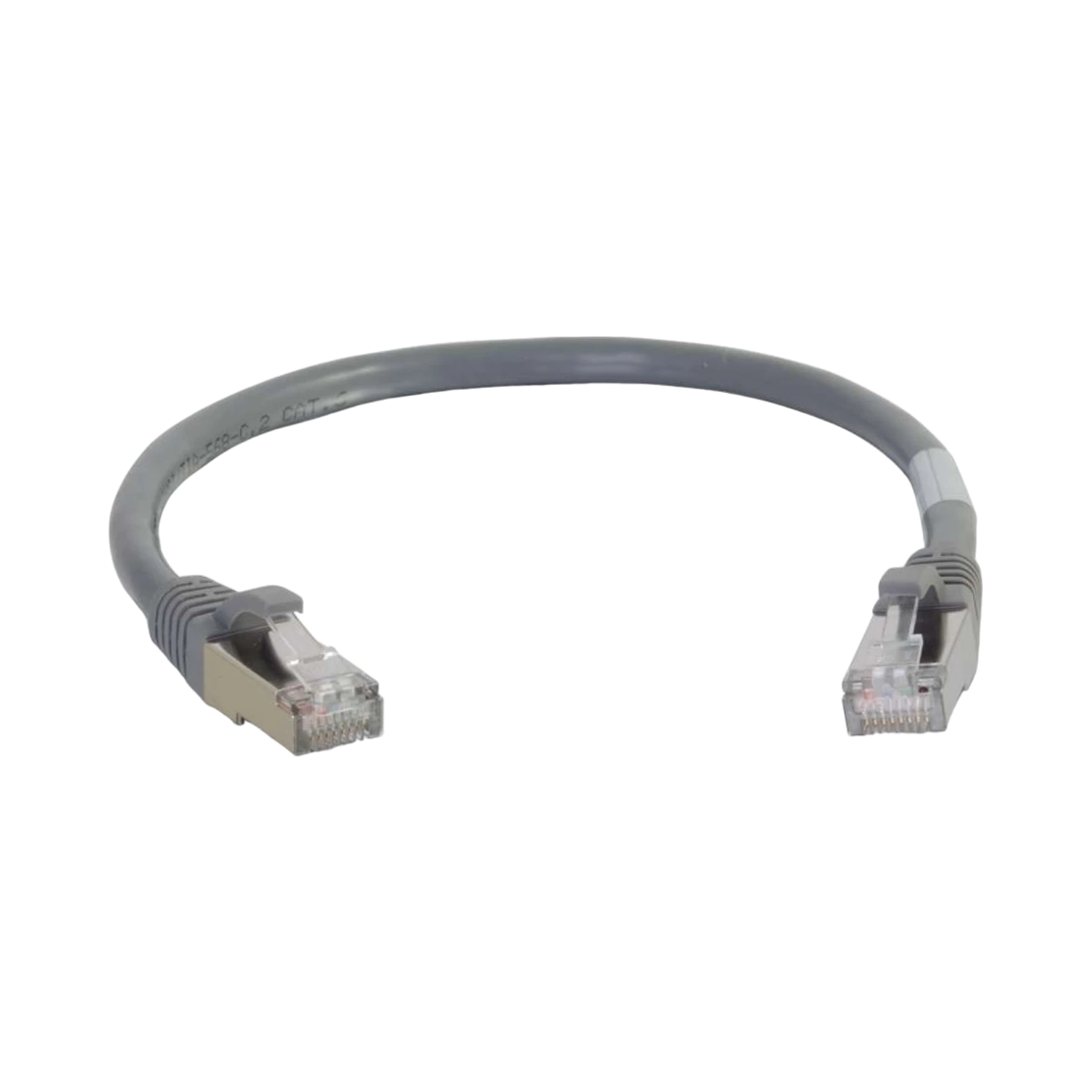 C2G 150ft (45.7m) Cat5e Snagless Shielded (STP) Ethernet Network Patch Cable, Gray — Being Shipped