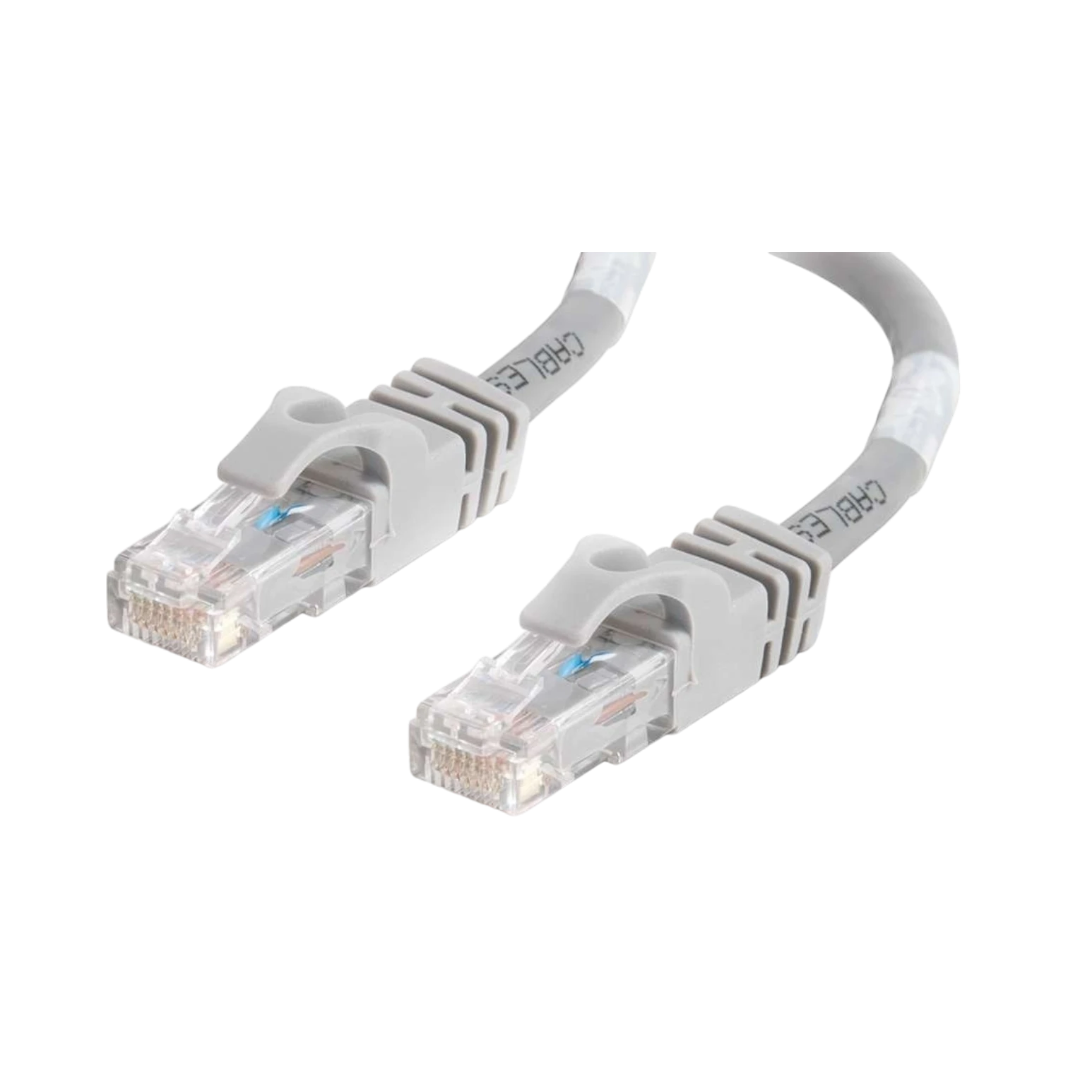 C2G 14ft (4.25m) Cat6 Snagless Unshielded (UTP) Network Crossover Patch Cable, Gray — Being Shipped