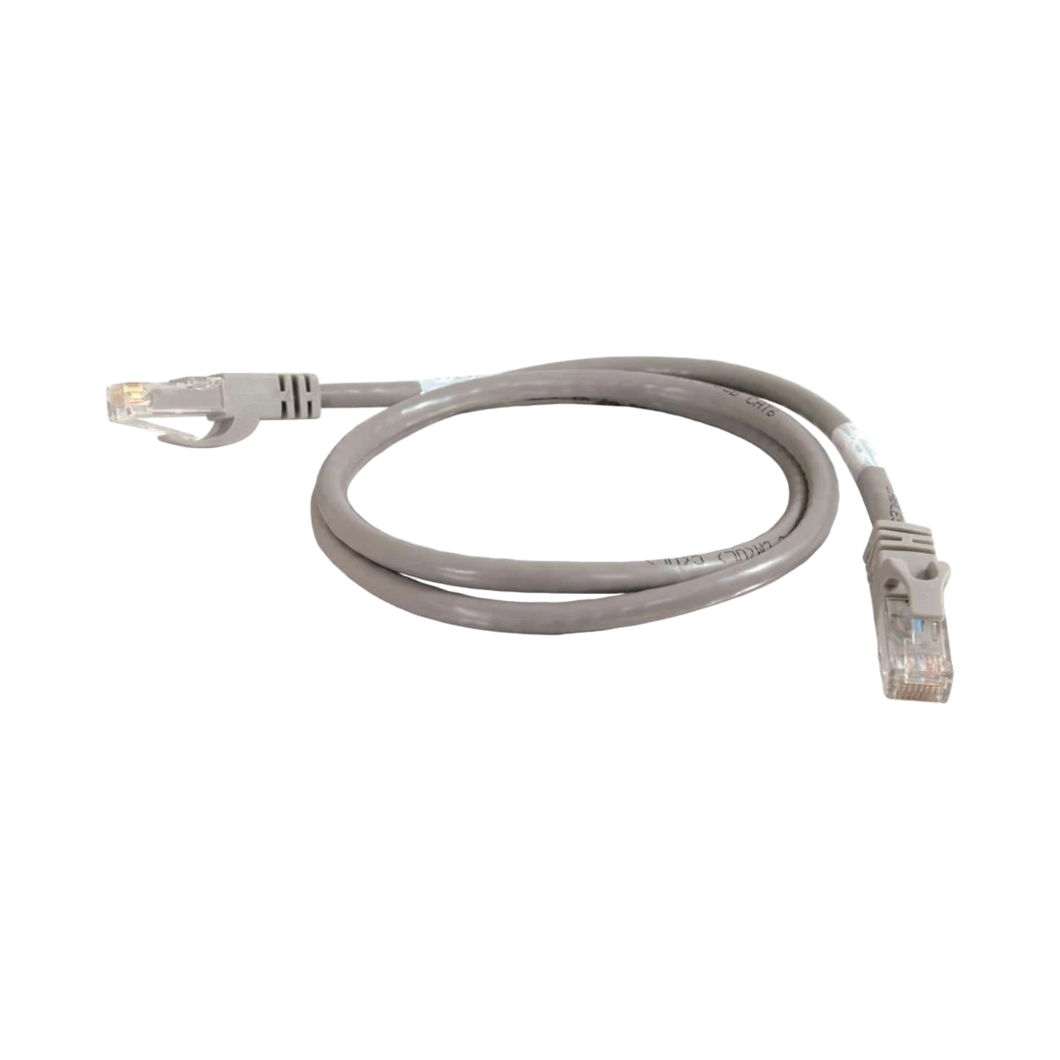 C2G 14ft (4.25m) Cat6 Snagless Unshielded (UTP) Network Crossover Patch Cable, Gray — Being Shipped