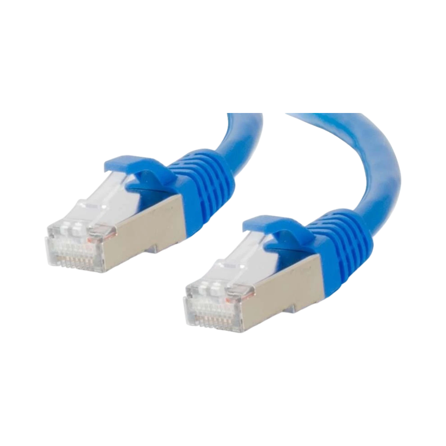 C2G 25ft (7.6m) Cat6 Snagless Shielded (STP) Ethernet Network Patch Cable, Blue — Being Shipped