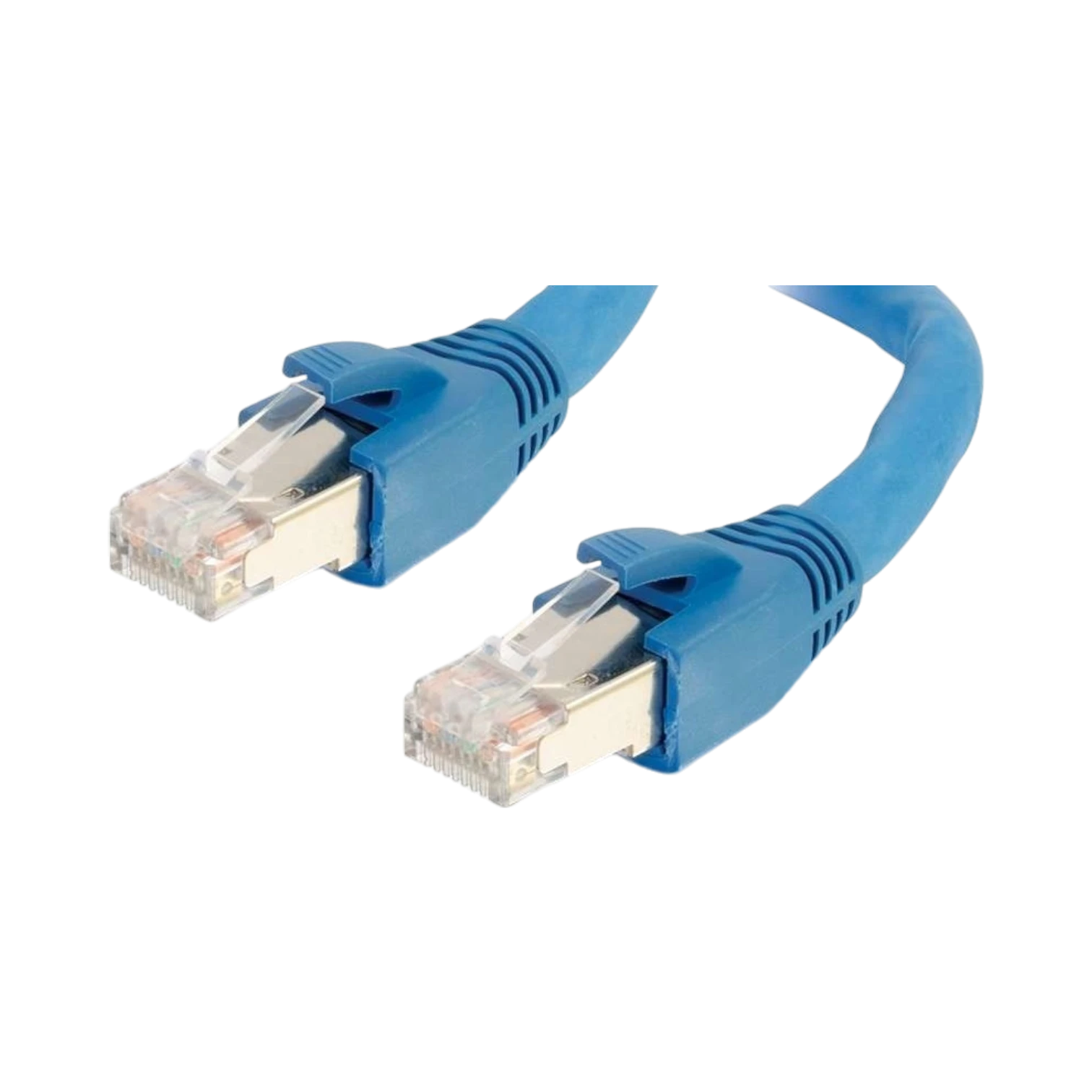 C2G 200ft (61m) Cat6 Snagless Solid Shielded Ethernet Network Patch Cable, Blue — Being Shipped