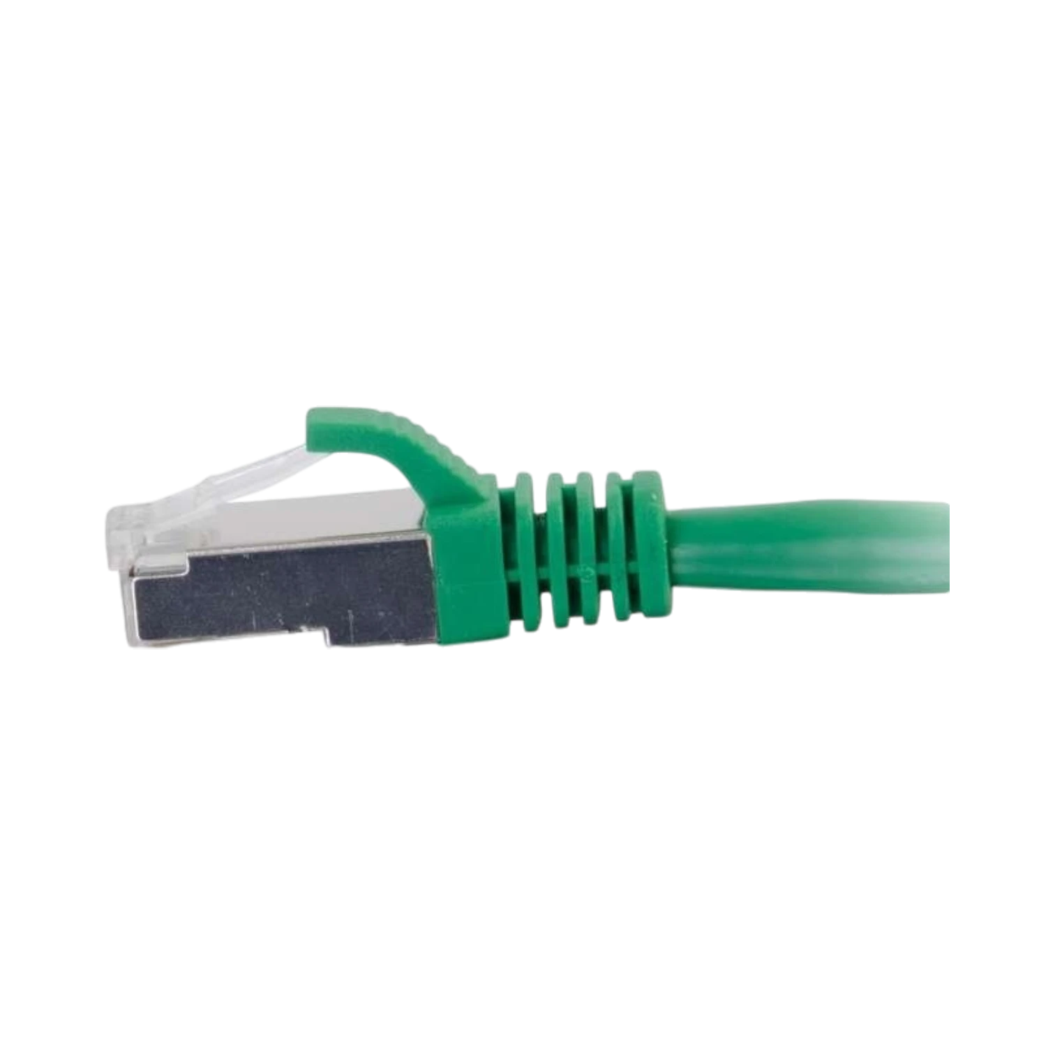 C2G 30ft (9.1m) Cat6 Snagless Shielded (STP) Ethernet Network Patch Cable, Green — Being Shipped