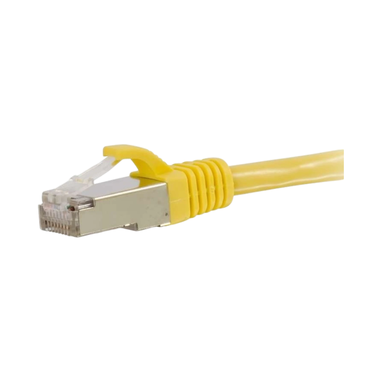 C2G2ft (0.6m) Cat6 Snagless Shielded (STP) Ethernet Network Patch Cable, Yellow — Being Shipped