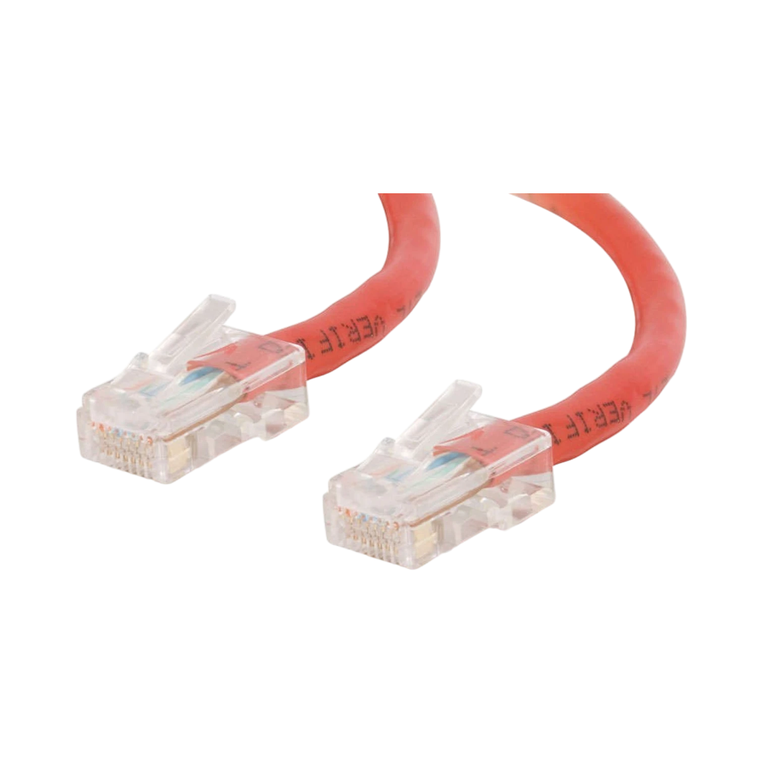 C2G 3ft (0.9m) Cat5e Non-Booted Unshielded (UTP) Network Crossover Patch Cable, Red — Being Shipped