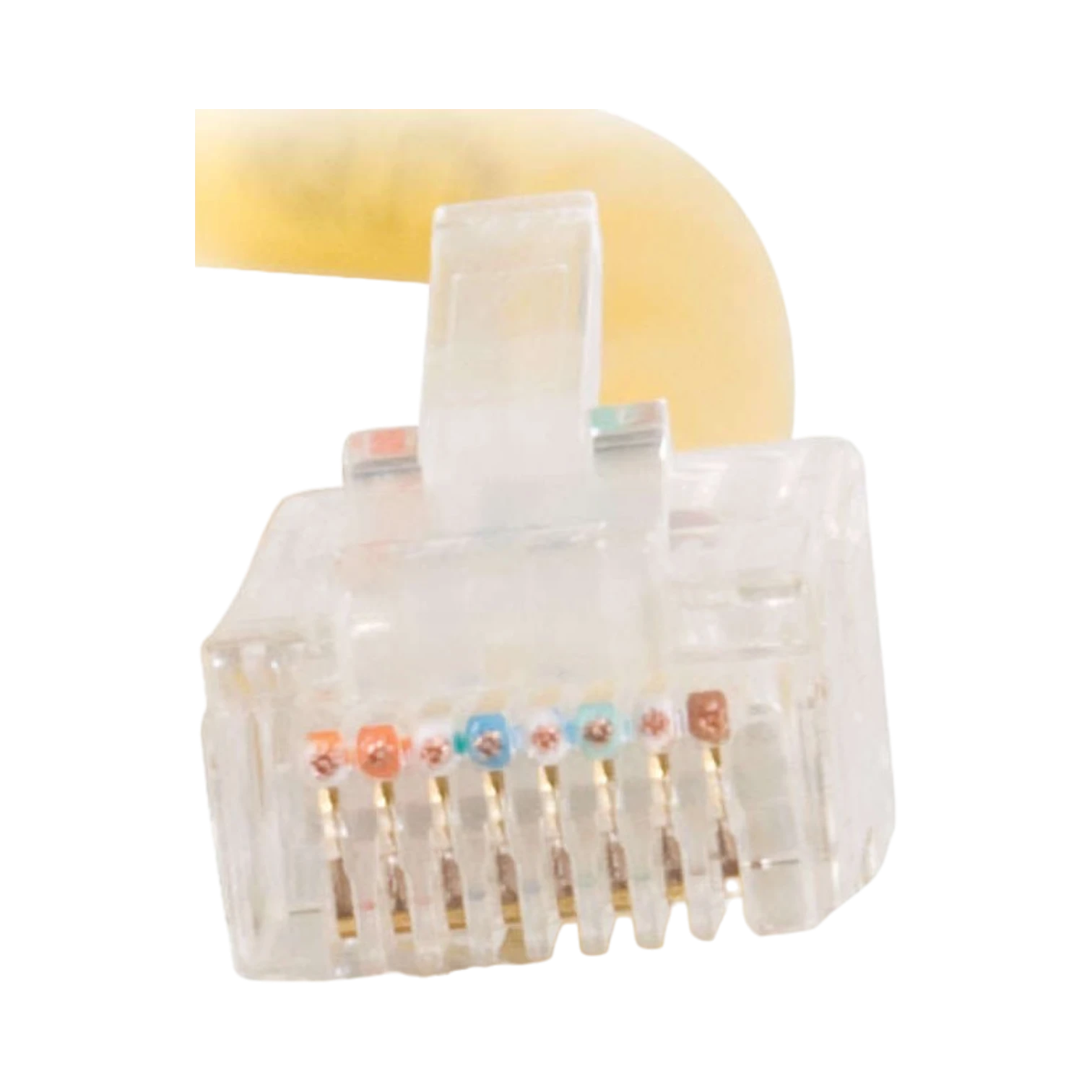 C2G 5ft (1.5m) Cat5e Non-Booted Unshielded (UTP) Network Crossover Patch Cable, Yellow — Being Shipped