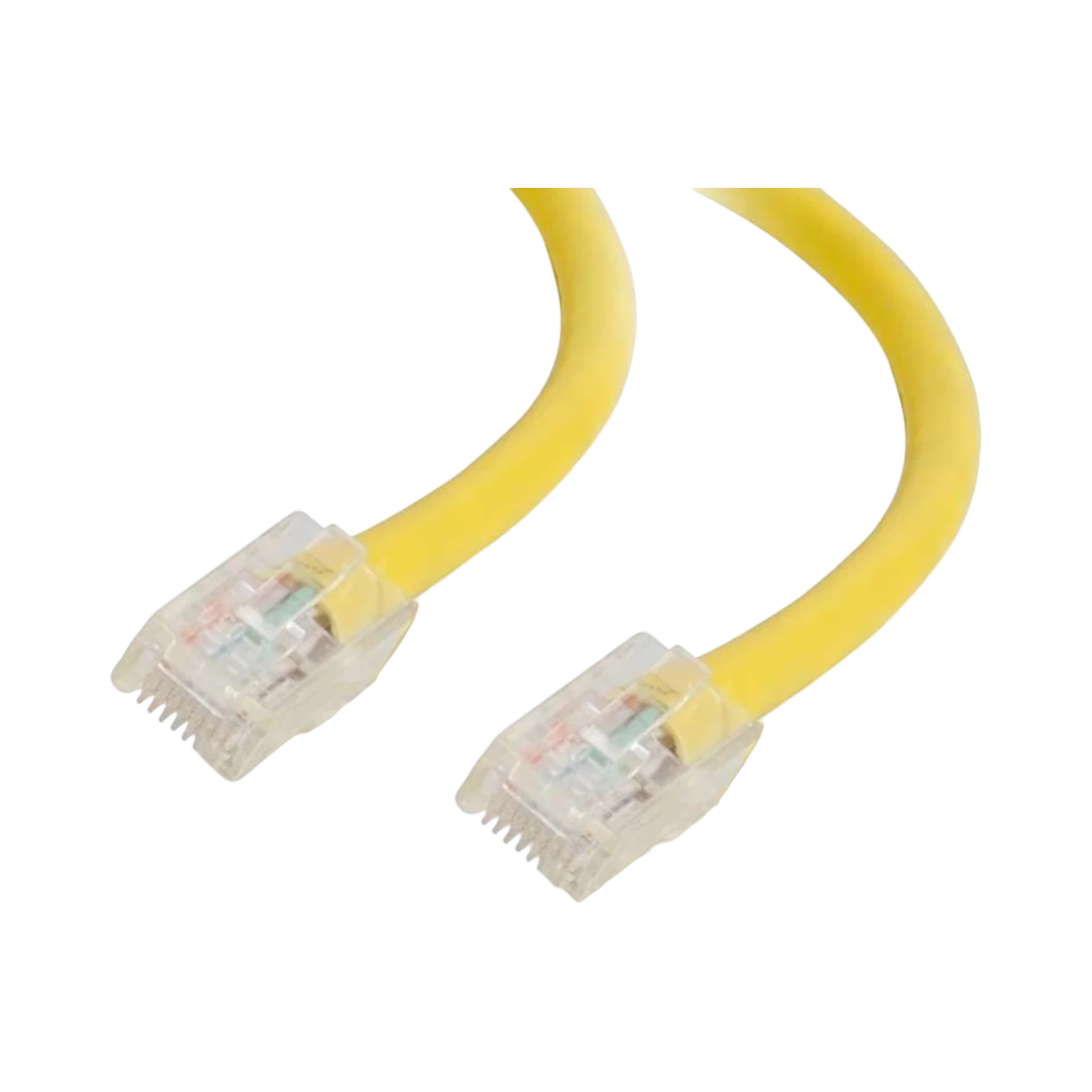 C2G 3ft (0.9m) Cat5e Non-Booted Unshielded (UTP) Ethernet Network Patch Cable, Yellow — Being Shipped