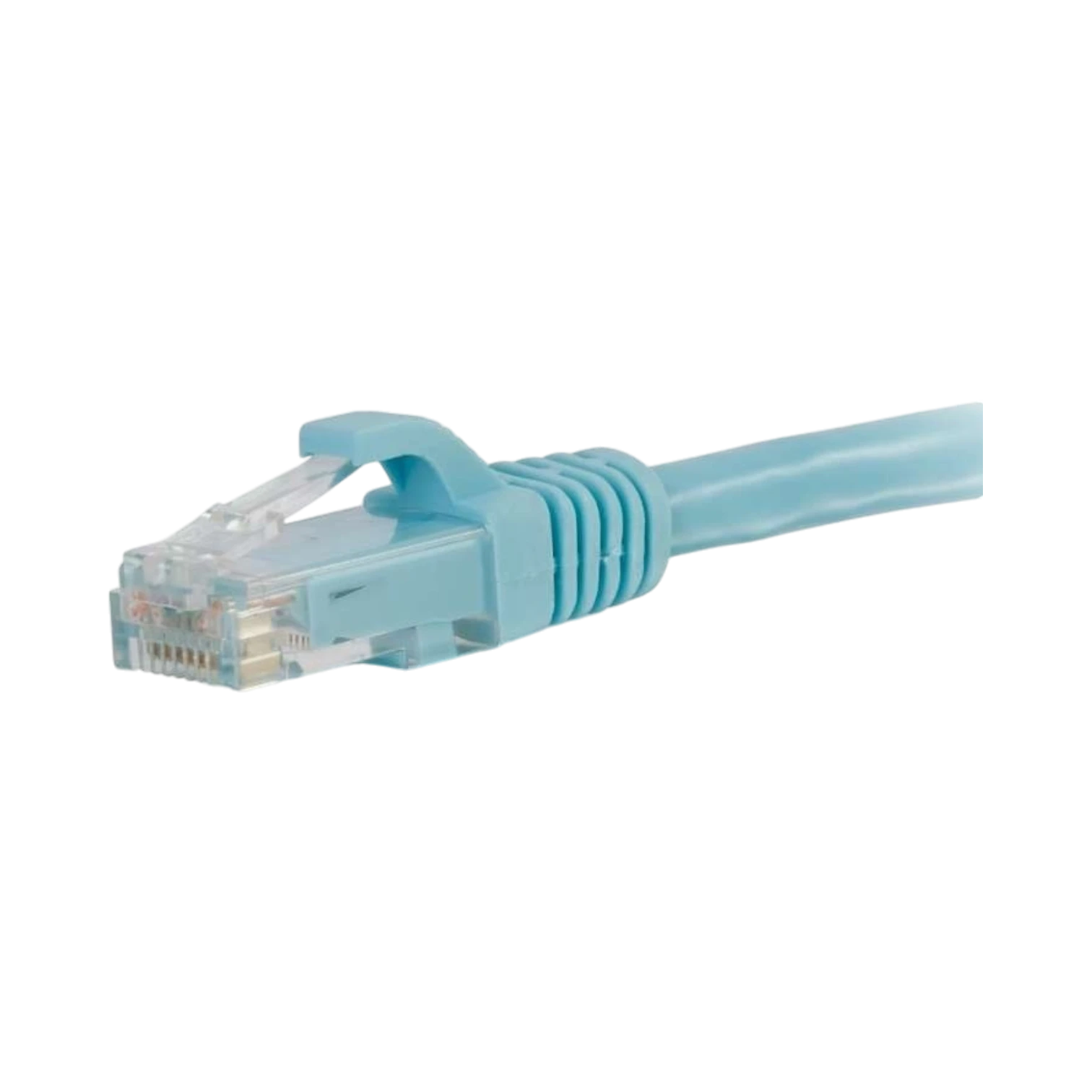 C2G 5ft (1.5m) Cat6a Snagless Unshielded (UTP) Ethernet Network Patch Cable, Aqua — Being Shipped