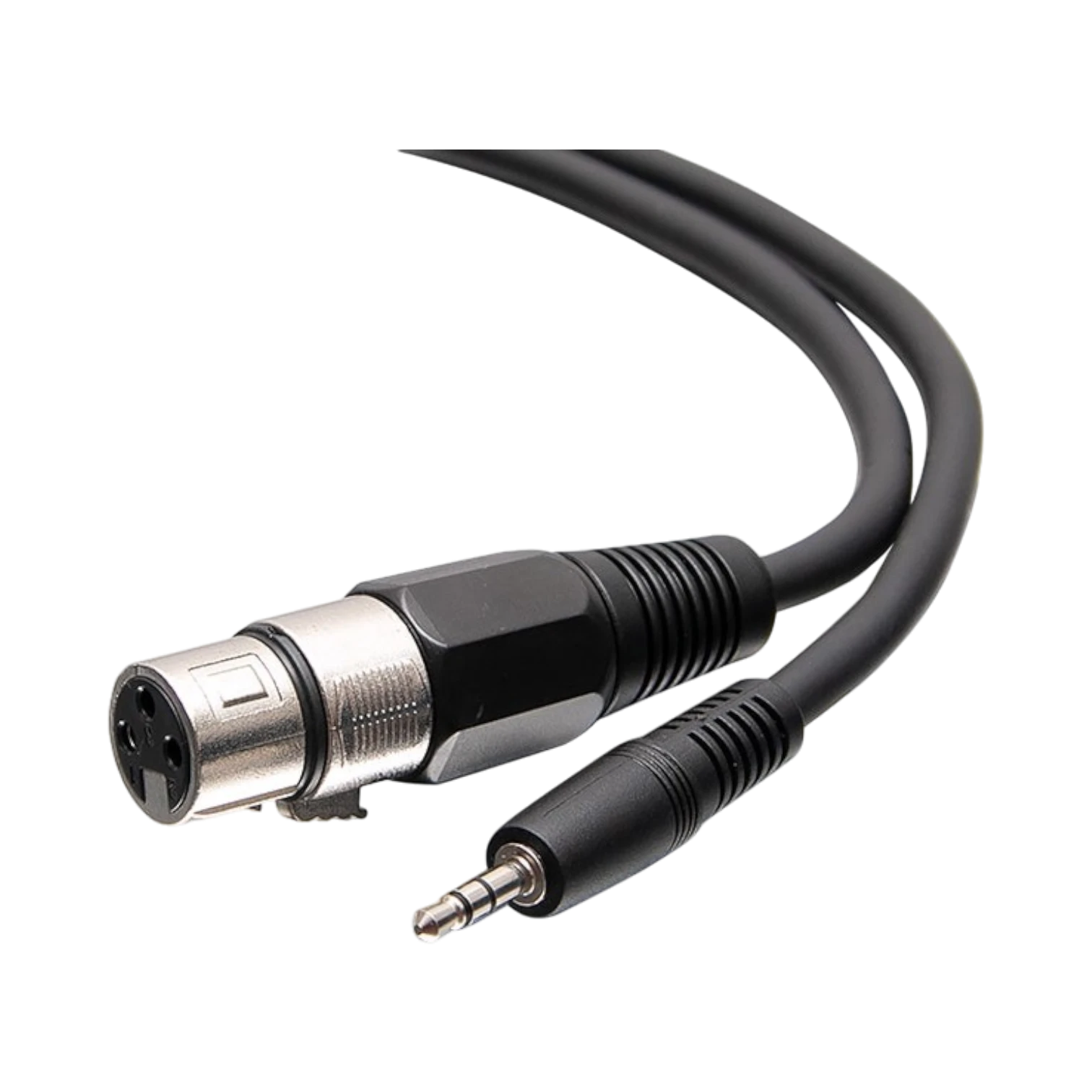 C2G 1.5ft (0.46m) 3.5mm Male 3 Position TRS to Female XLR Cable — Being Shipped