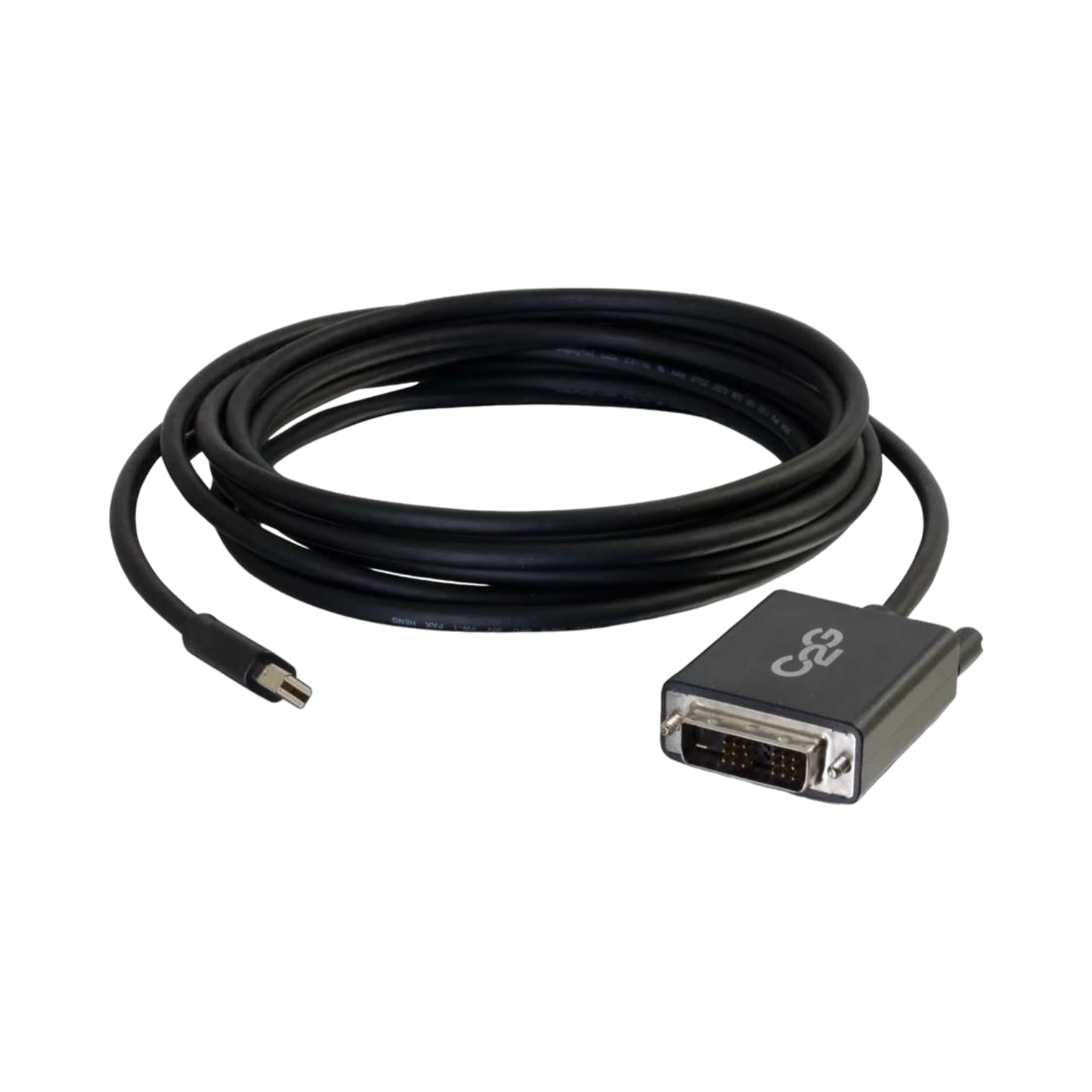 C2G 10ft (3m) Mini DisplayPort Male to Single Link DVI-D Male Adapter Cable, Black — Being Shipped