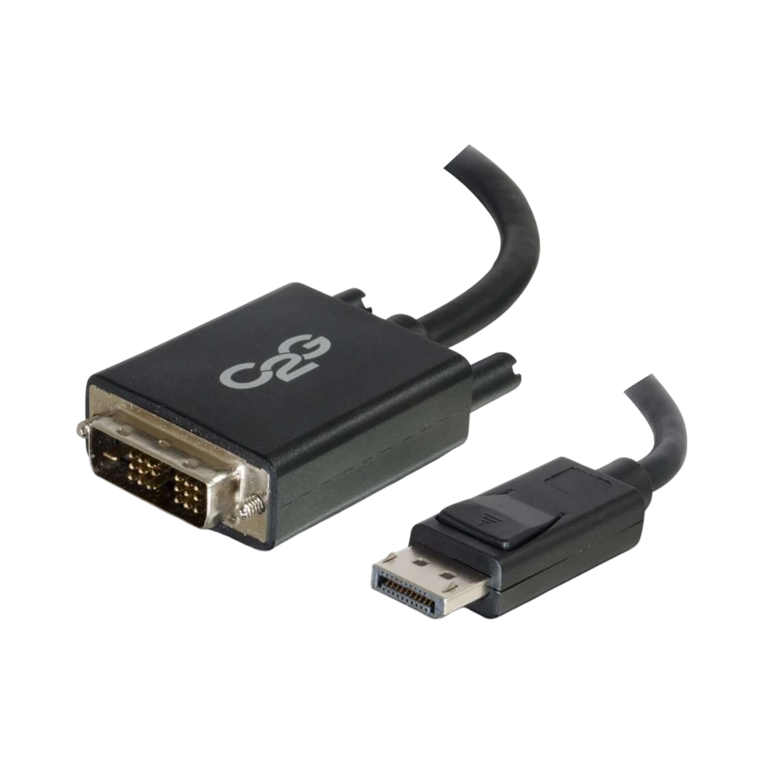 C2G 15ft (4.6m) DisplayPort Male to Single Link DVI-D Male Adapter Cable, Black — Being Shipped