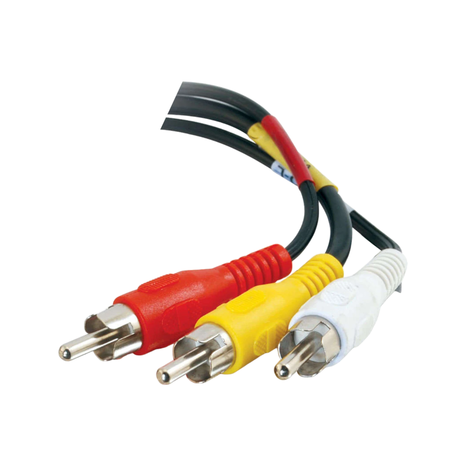 C2G 25ft (7.6m) Value Series Composite Video + Stereo Audio Cable — Being Shipped