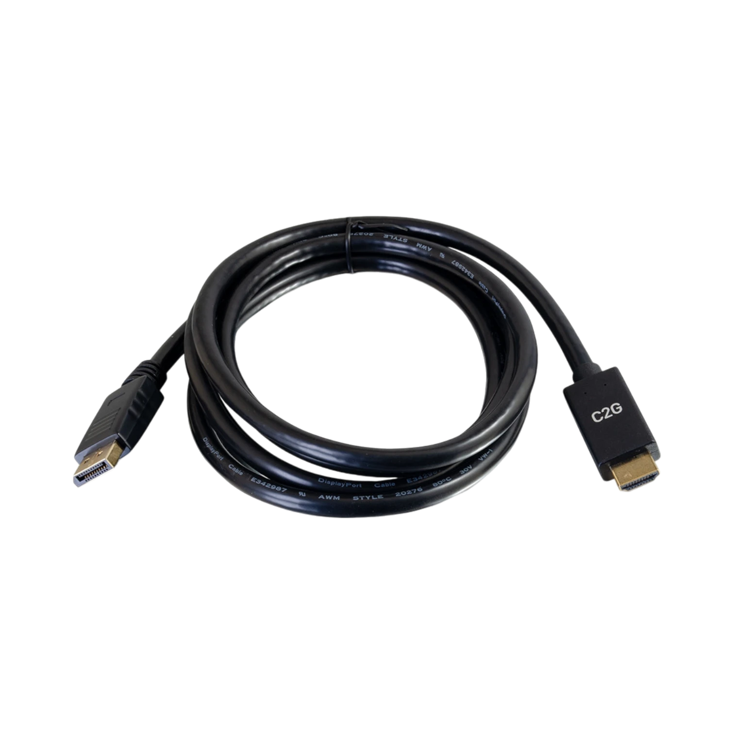 C2G 3ft (0.9m) DisplayPort Male to HDMI Male Passive Adapter Cable, 4K 30Hz — Being Shipped