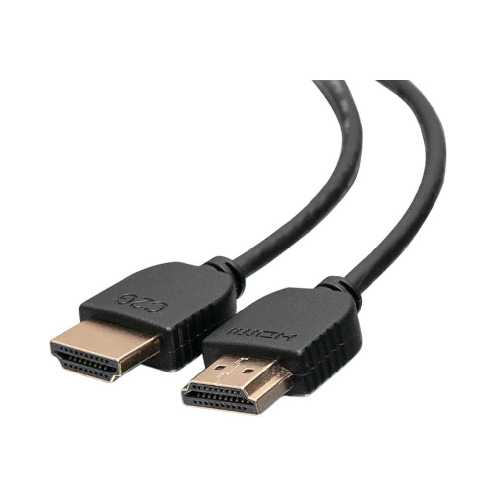 C2G 3ft (0.9m) Plus Series Slim Flexible HDMI Cable with Low Profile Connectors (3-pk), 4K 60Hz — Being Shipped