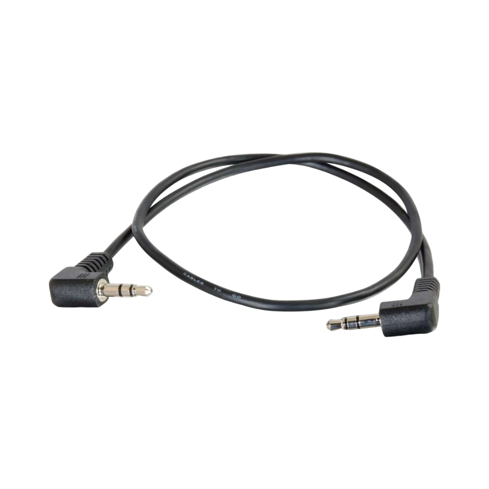 C2G 3ft (0.9m) 3.5mm Right Angled M/M Stereo Audio Cable — Being Shipped