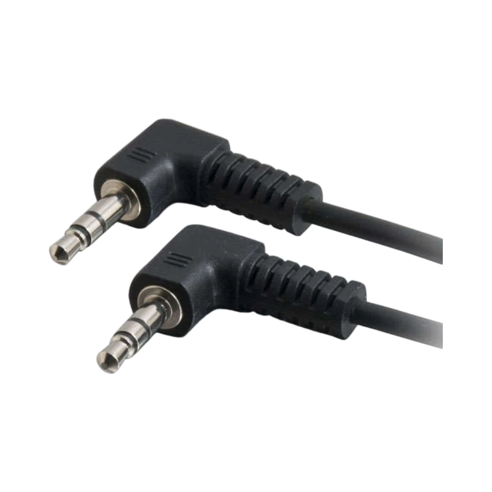 C2G 3ft (0.9m) 3.5mm Right Angled M/M Stereo Audio Cable — Being Shipped