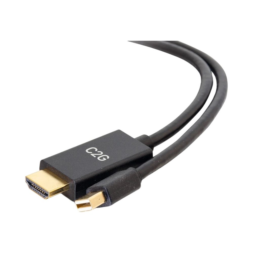 C2G 3ft (0.9m) Mini DisplayPort Male to HDMI Male Passive Adapter Cable, 4K 30Hz — Being Shipped