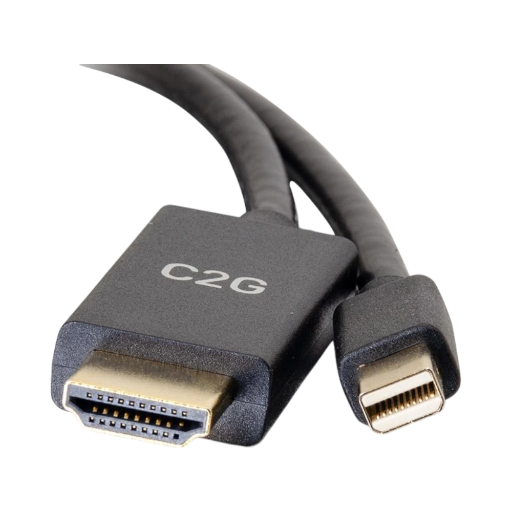 C2G 3ft (0.9m) Mini DisplayPort Male to HDMI Male Passive Adapter Cable, 4K 30Hz — Being Shipped