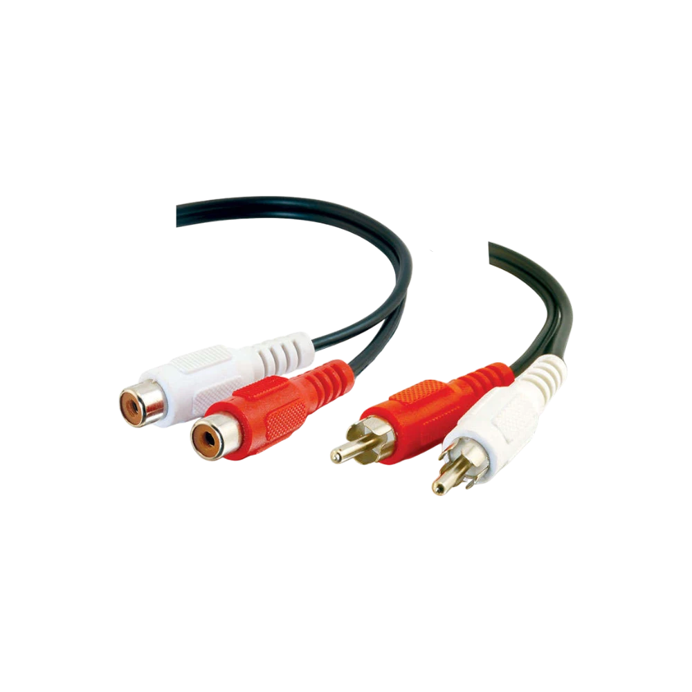 C2G 6ft (1.8m) Value Series RCA Stereo Audio Extension Cable — Being Shipped