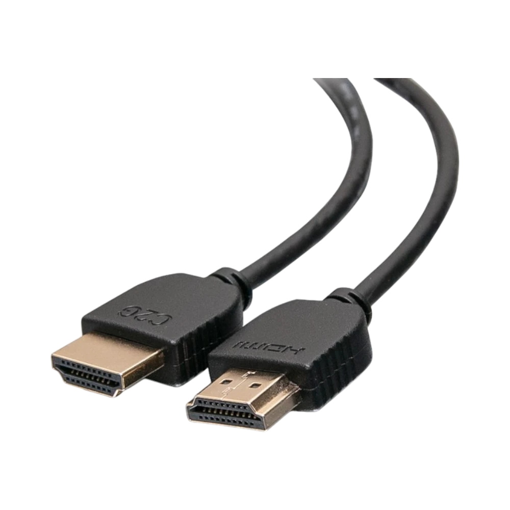 C2G 6ft (1.8m) Plus Series Slim Flexible HDMI Cable with Low Profile Connectors (3-pk), 4K 60Hz — Being Shipped