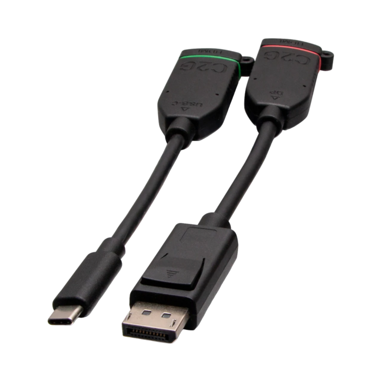 C2G 6ft 4K HDMI Cable with USB-C and DisplayPort Dongle Ring — Being Shipped