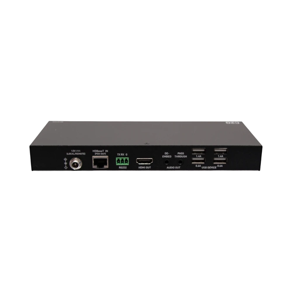 C2G HDMI HDBaseT + 3.5mm, USB-B to A, and RS232 over Cat Extender Box Transmitter to Box Receiver, 4K 60Hz — Being Shipped