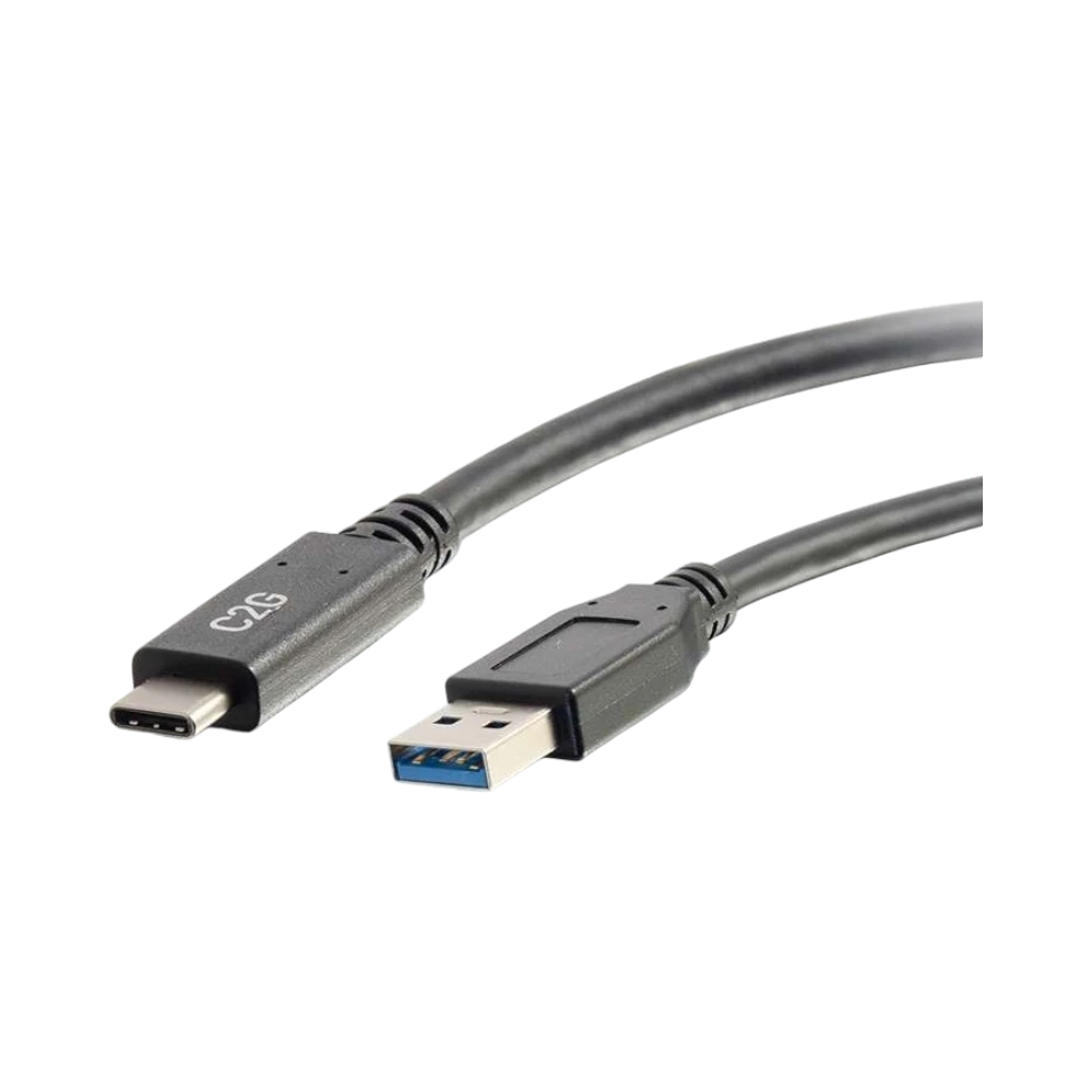 C2G 10ft (3m) USB-C to USB-A 3.2 Gen 1 (5Gbps) Cable M/M, Black — Being Shipped