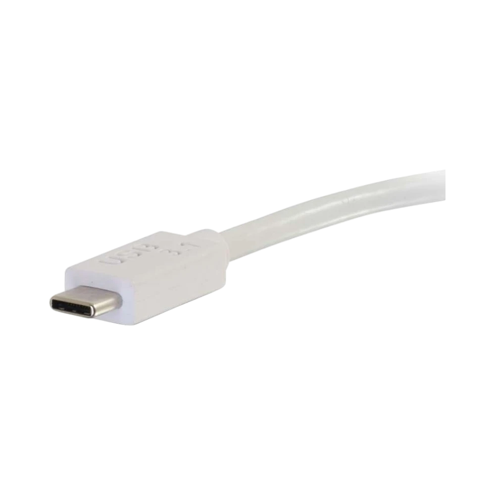 C2G USB-C to VGA Video Adapter Converter, White — Being Shipped