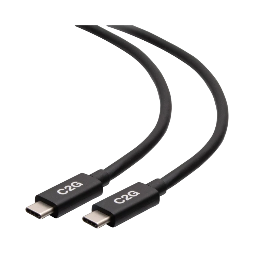 C2G 3.3ft (1m) USB-C Male to USB-C Male Cable (20V 5A), USB4 (40Gbps) — Being Shipped