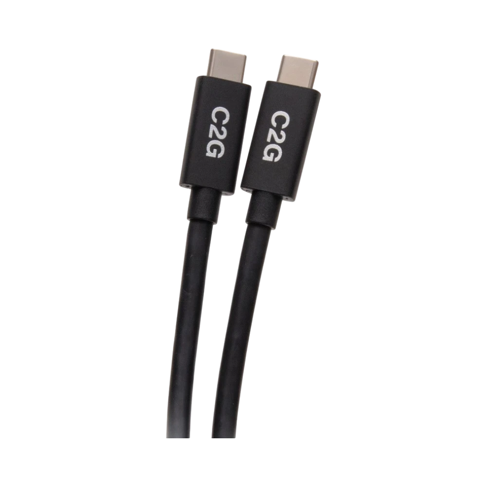 C2G 3.3ft (1m) USB-C Male to USB-C Male Cable (20V 5A), USB4 (40Gbps) — Being Shipped