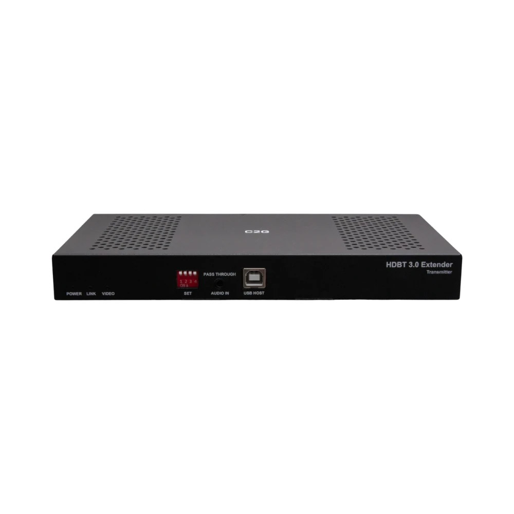 C2G HDMI HDBaseT + USB-B to A + RS232 Over Cat Extender Box TX to Box RX (18Gbps) 4K 60Hz up to 328ft — Being Shipped